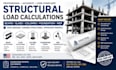 do structural load calculations for beams, slabs, columns, and foundation, mep