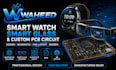 design smartwatch, smart glasses, wearable pcb and custom electronic circuit