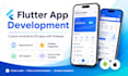develop a custom flutter mobile app with firebase