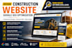 design construction sites with google SEO for more local leads