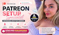 do patreon setup and fanvue verification