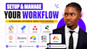 setup slack jira asana quickbase hive scoro airtable notion monday management