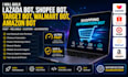 do lazada bot, shopee bot, adidas bot, target bot, walmart bot, amazon bot,
