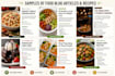 write and rewrite food blogs, articles and recipes