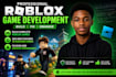 develop, fix, and build a professional roblox game in roblox studio