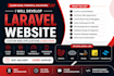 develop custom php laravel website, web app fix laravel bugs, codeigniter expert