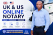 provide UK US online notary, notarization and notarize documents