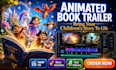 create a professional animated book trailer for your childrens book