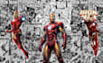 draw super hero character in a comic style