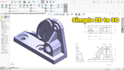 convert sketch to 3d cad model, stl, step files, reverse engineering