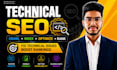 do technical SEO audit and fix site speed, indexing, and crawl errors