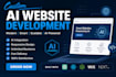 develop ai website, ai chatbot, ai web application, ai software developer
