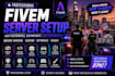 create you the ultimate fivem rp server