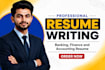write an ats banking, finance, and accounting resume