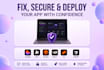 fix secure and deploy base44 lovable bolt replit app