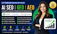 do ai SEO, GEO, aeo optimization, and ai visibility optimization