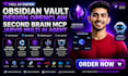 do custom obsidian vault design openclaw second brain mcp jarvis multi ai agent