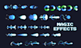 create pixel art vfx, spell effects, attack animation   spritesheet game assets