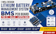 design lithium battery management system bms pcb board for ev solar lifepo4 bms