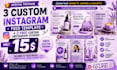 create professional editable canva instagram feed templates
