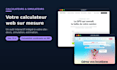 créer votre calculateur ou simulateur web interactif sur mesure
