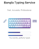 do fast and accurate bangla typing from PDF image handwriting