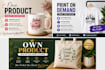 created a shopify store with a single product