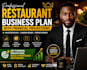 write a professional restaurant business plan with financial projections