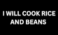 cook rice and beans
