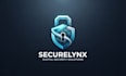 design a modern lock logo for security and tech brands