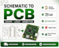 design professional pcb layout and electronic schematics