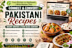 write authentic pakistani cooking recipes