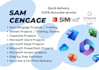 help sam cengage, shelly cashman, opennow, mindtap and ms office projects simnet