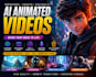 create ai animated videos and 3d animated videos