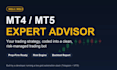 code your forex expert advisor or trading bot in mql5 for mt4 and mt5