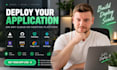 deploy your application to vercel render or vps