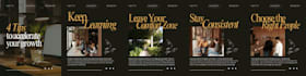 design engaging linkedin carousel and instagram carousels