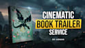 create a cinematic book trailer, book teaser, kdp book trailer