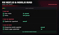 fix react next js node js or vercel bugs fast