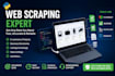 scrape any website using python