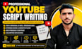 write engaging youtube scripts for viral videos