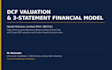 build a dcf valuation and financial model in excel