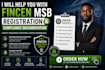 help you with fincen msb registration and compliance documentation
