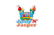 design creative fun bounce house company logo