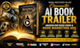 create a cinematic book trailer video
