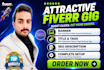 design eyecatching fiver gig banner, shopify, social media banners
