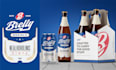 design premium craft beer label and bottle packaging