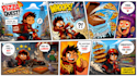 draw a cartoon comic strips, sketch and graphic novel