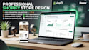 build shopify store design, shopify website, dropshipping store