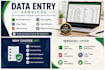 do accurate excel data entry, copy paste and PDF conversion